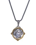 Amphipolis Tetradrachm - Apollo and Race Torch Pendant - Image 2