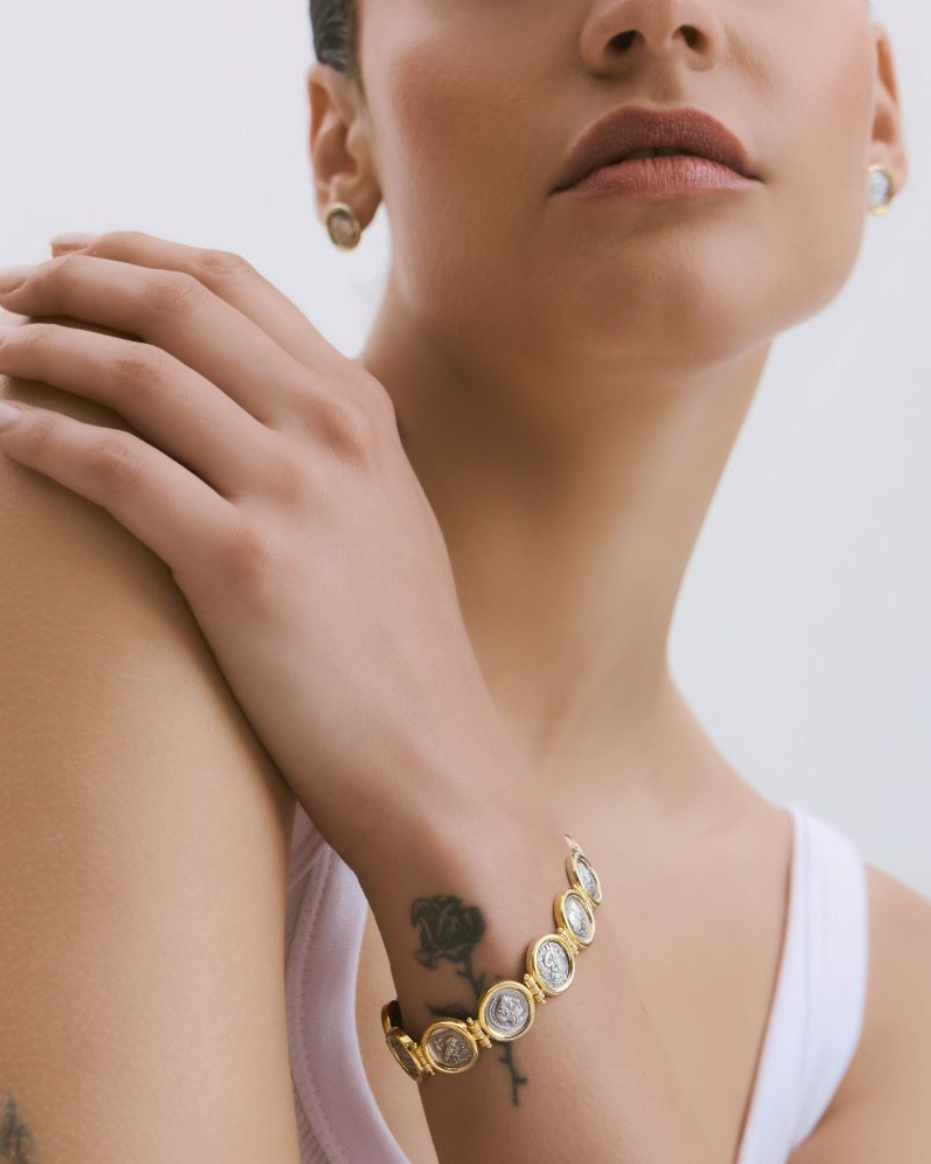 Dorothea - Ancient Coin Bracelet - Image 1