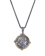 Metapontion Nomos - Zeus and Barley Ear Pendant - Image 2
