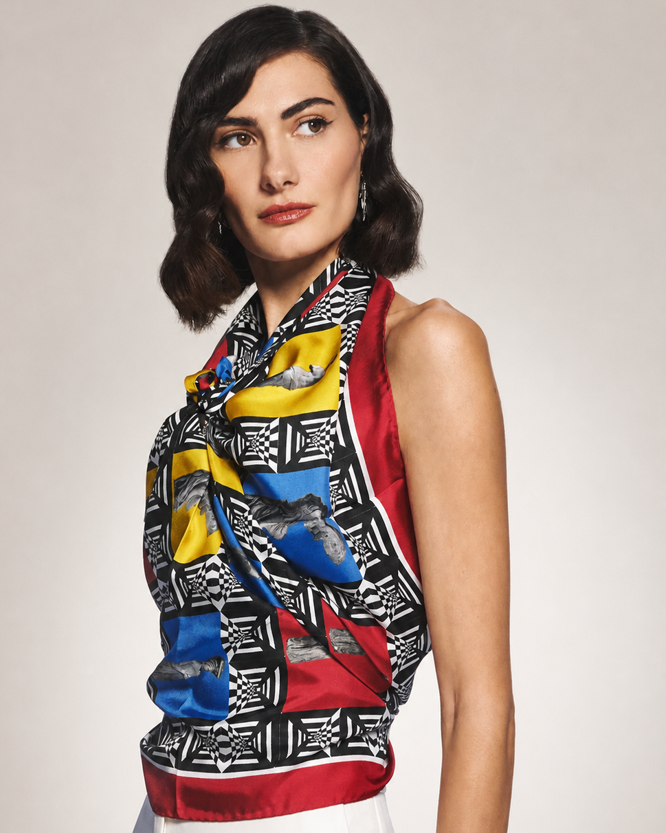 Venere Pop - Silk Twill Scarf - Image 1