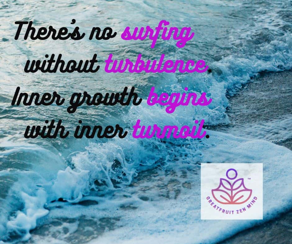 Easing Inner Turmoil: Ride The Wave