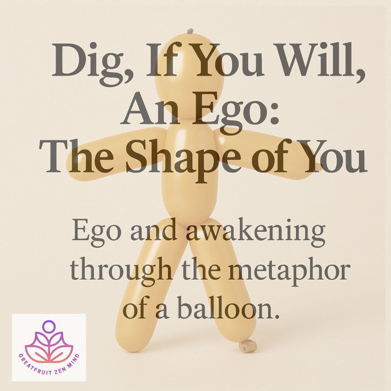 Dig, If You Will, An Ego: The Shape of You