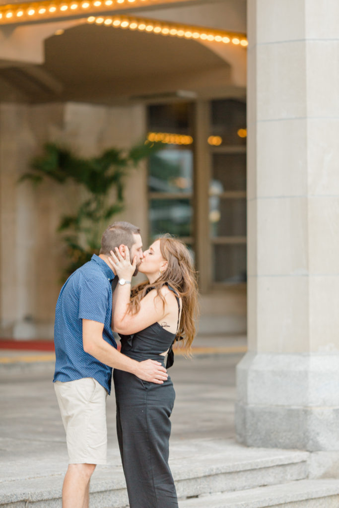 Christine Mitch Downtow Engagement Session Grey Loft Studio 2020 100