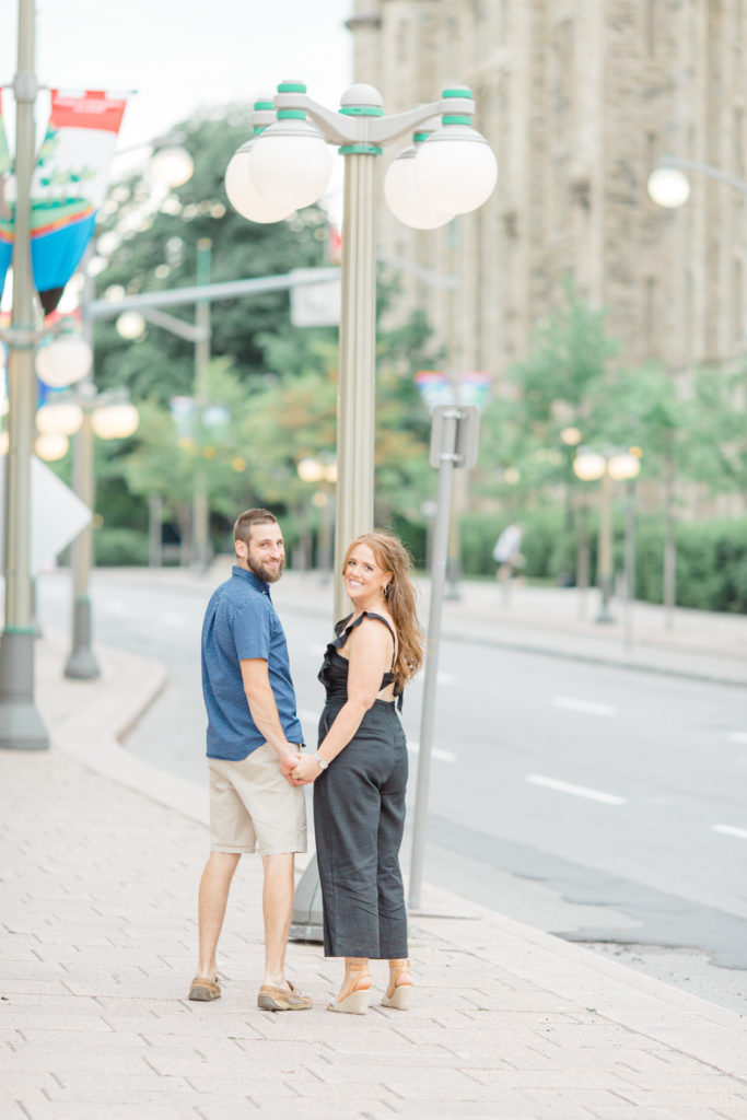 Christine Mitch Downtow Engagement Session Grey Loft Studio 2020 101