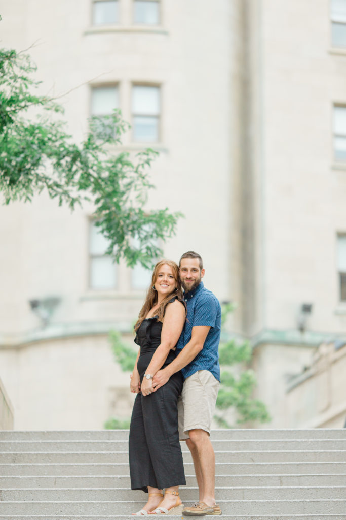 Christine Mitch Downtow Engagement Session Grey Loft Studio 2020 116