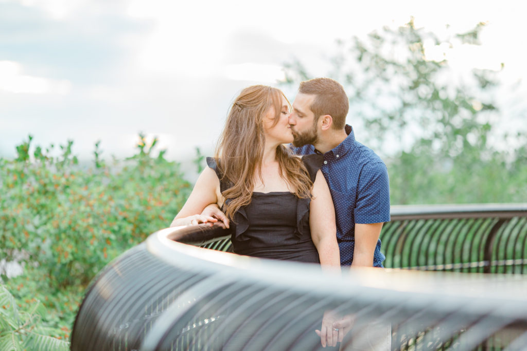 Christine Mitch Downtow Engagement Session Grey Loft Studio 2020