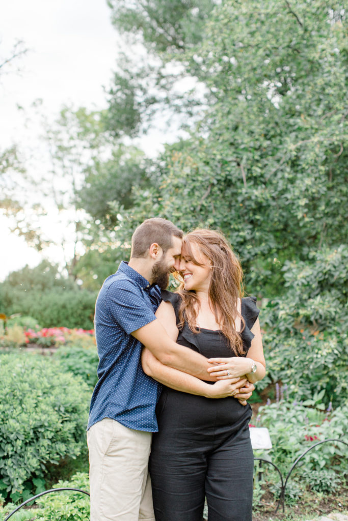 Christine Mitch Downtow Engagement Session Grey Loft Studio 2020