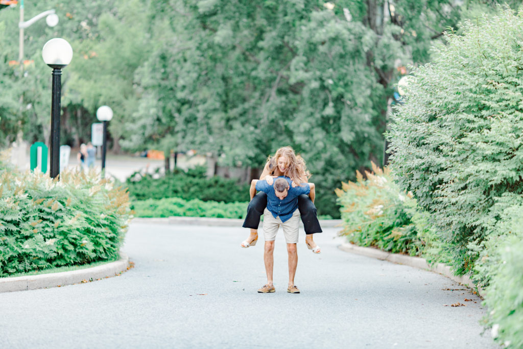 Christine Mitch Downtow Engagement Session Grey Loft Studio 2020