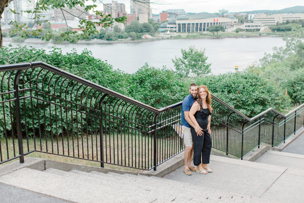Christine Mitch Downtow Engagement Session Grey Loft Studio 2020