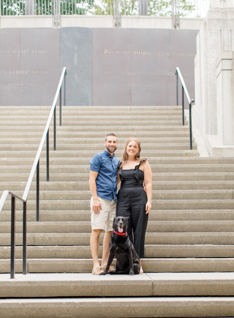 Christine Mitch Downtow Engagement Session Grey Loft Studio 2020 26