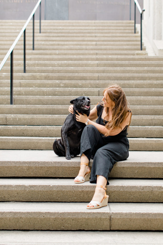 Christine Mitch Downtow Engagement Session Grey Loft Studio 2020 41