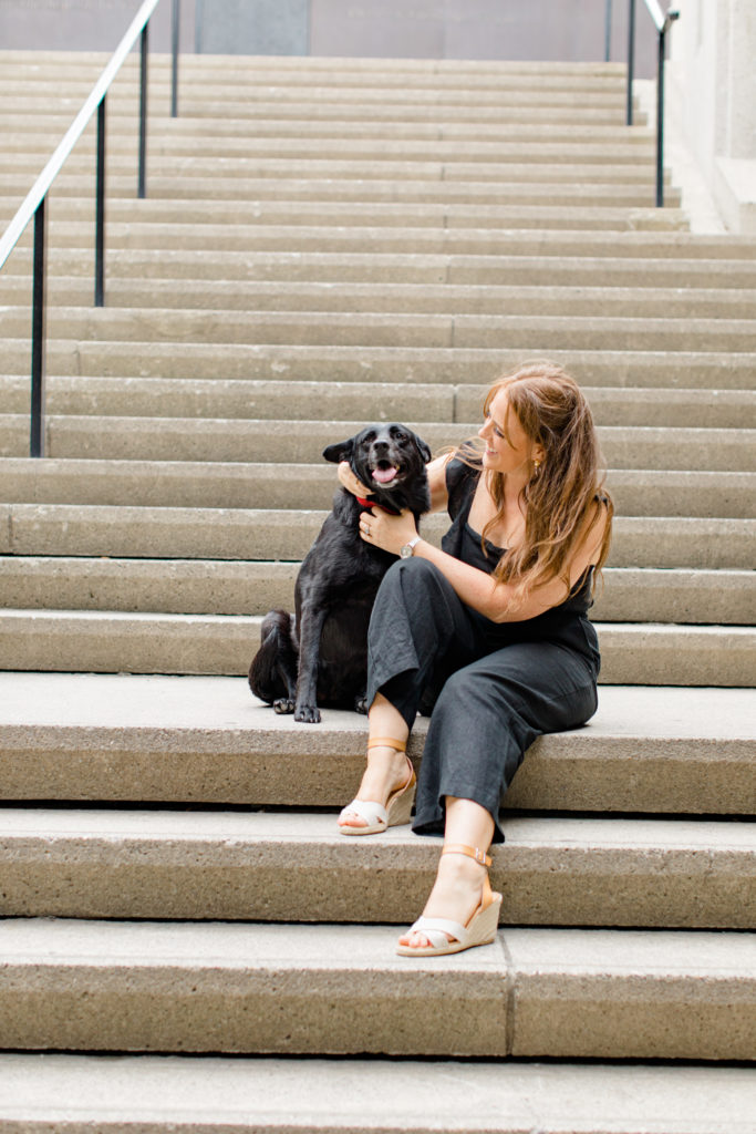 Christine Mitch Downtow Engagement Session Grey Loft Studio 2020 42