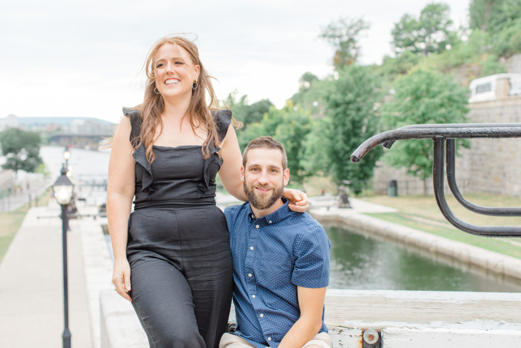 Christine Mitch Downtow Engagement Session Grey Loft Studio 2020 70