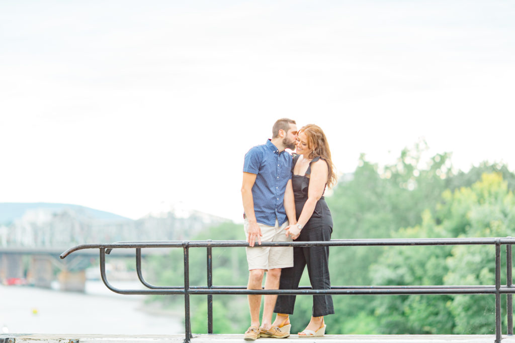 Christine Mitch Downtow Engagement Session Grey Loft Studio 2020 72