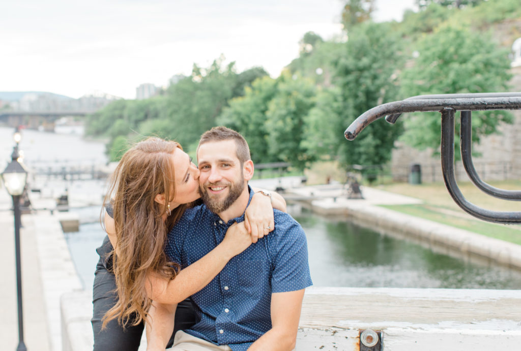 Christine Mitch Downtow Engagement Session Grey Loft Studio 2020 74
