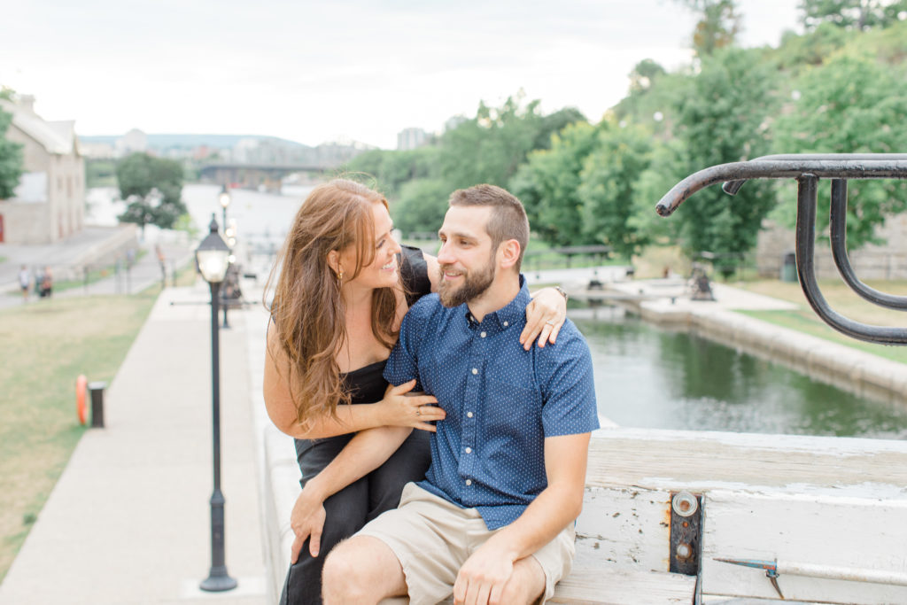Christine Mitch Downtow Engagement Session Grey Loft Studio 2020 75