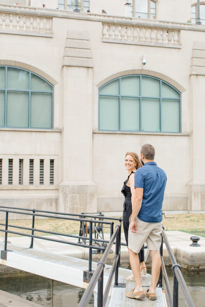 Christine Mitch Downtow Engagement Session Grey Loft Studio 2020 83