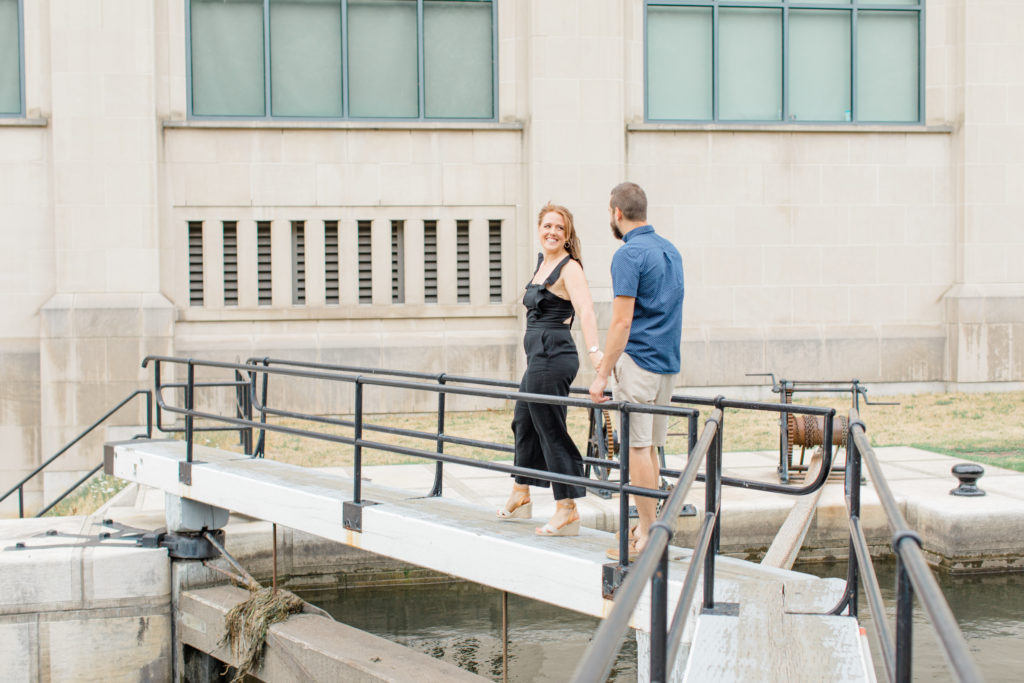 Christine Mitch Downtow Engagement Session Grey Loft Studio 2020 86
