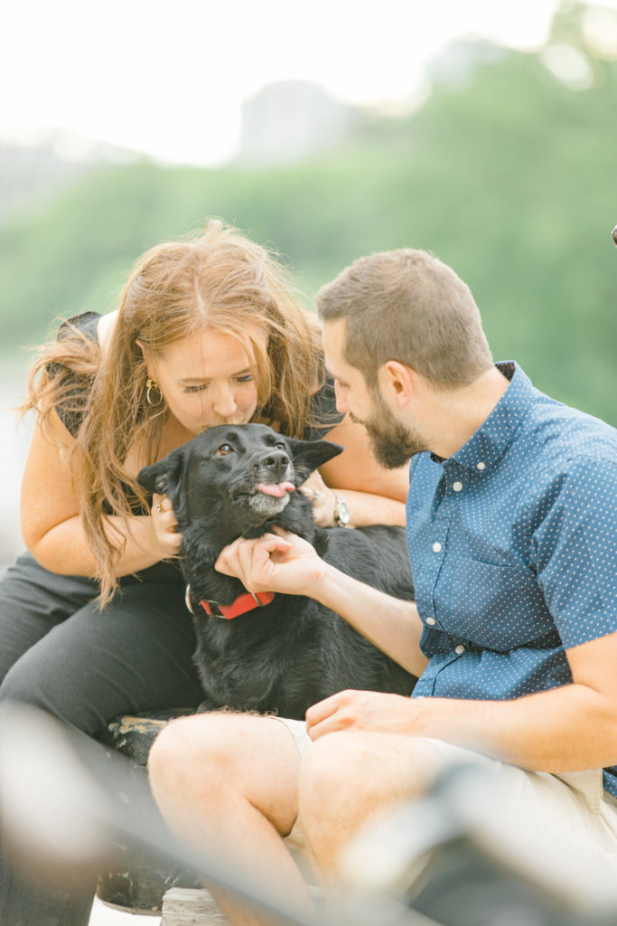 Christine Mitch Downtow Engagement Session Grey Loft Studio 2020 89