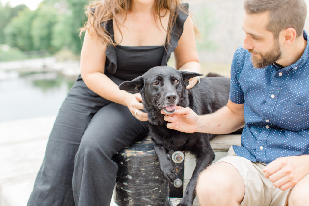 Christine Mitch Downtow Engagement Session Grey Loft Studio 2020 91