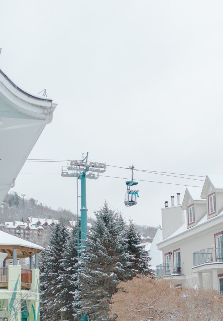 Tremblant Winter Mountainside Engagement Session Grey Loft Studio Tremblant Village 152