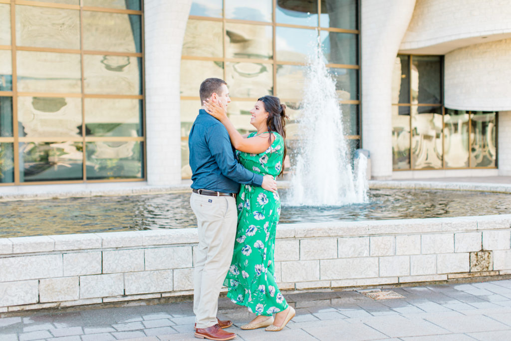 Corinne Barrette Engagement Session Grey Loft Studio