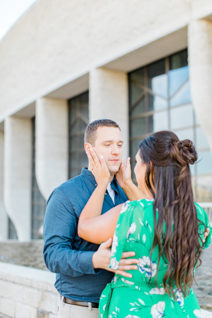 Corinne Barrette Engagement Session Grey Loft Studio 10