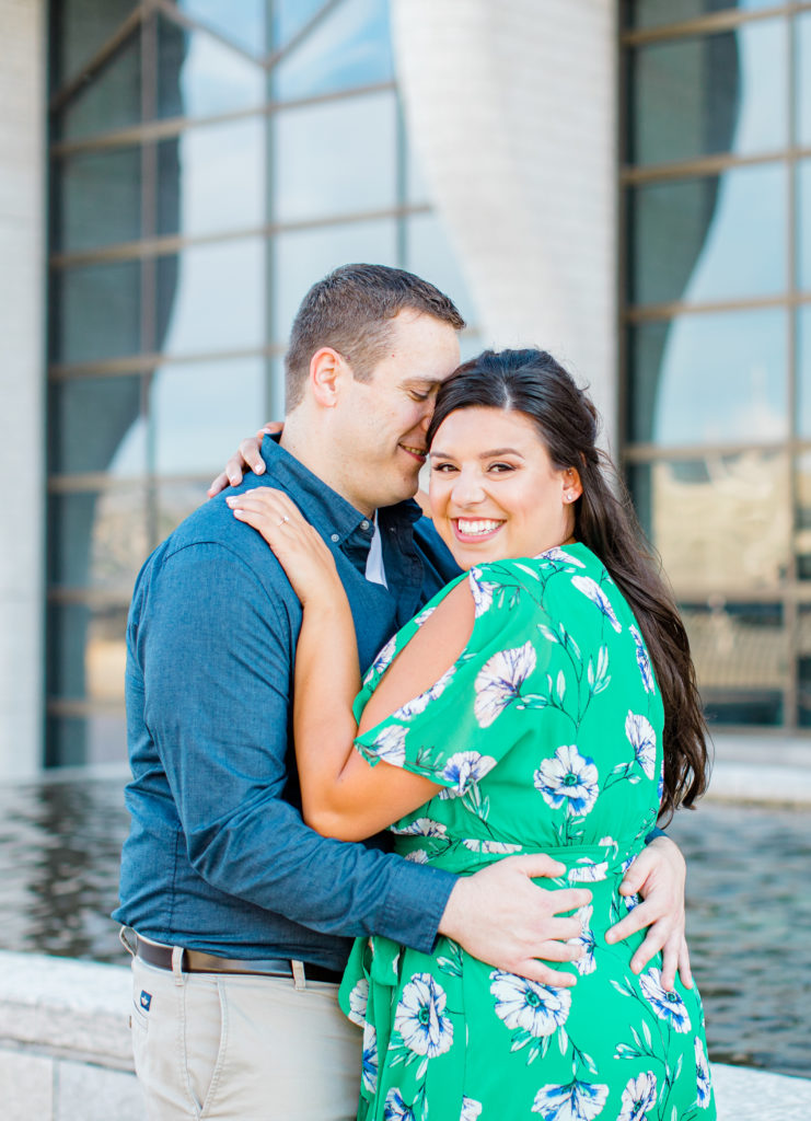 Corinne Barrette Engagement Session Grey Loft Studio