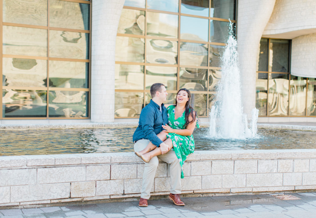Corinne Barrette Engagement Session Grey Loft Studio