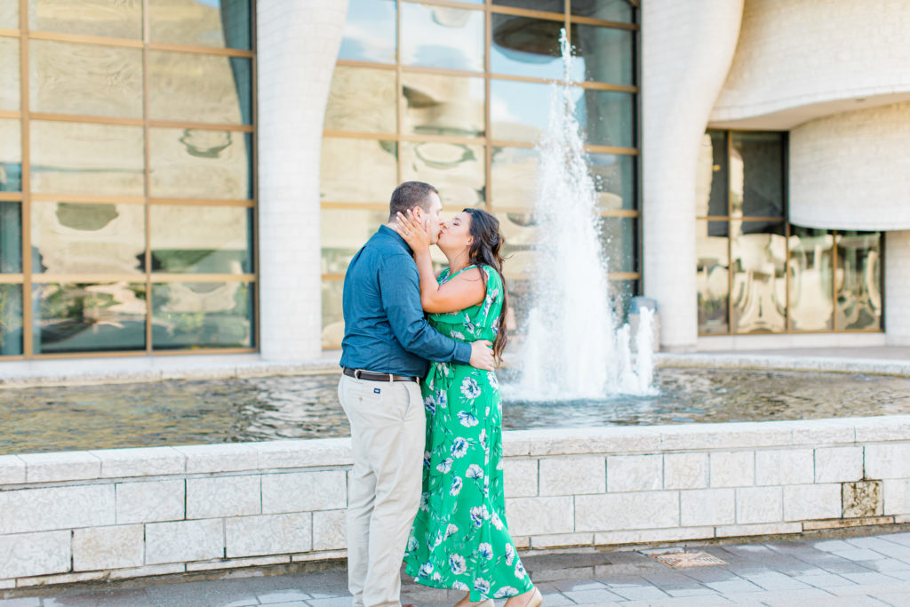 Corinne Barrette Engagement Session Grey Loft Studio