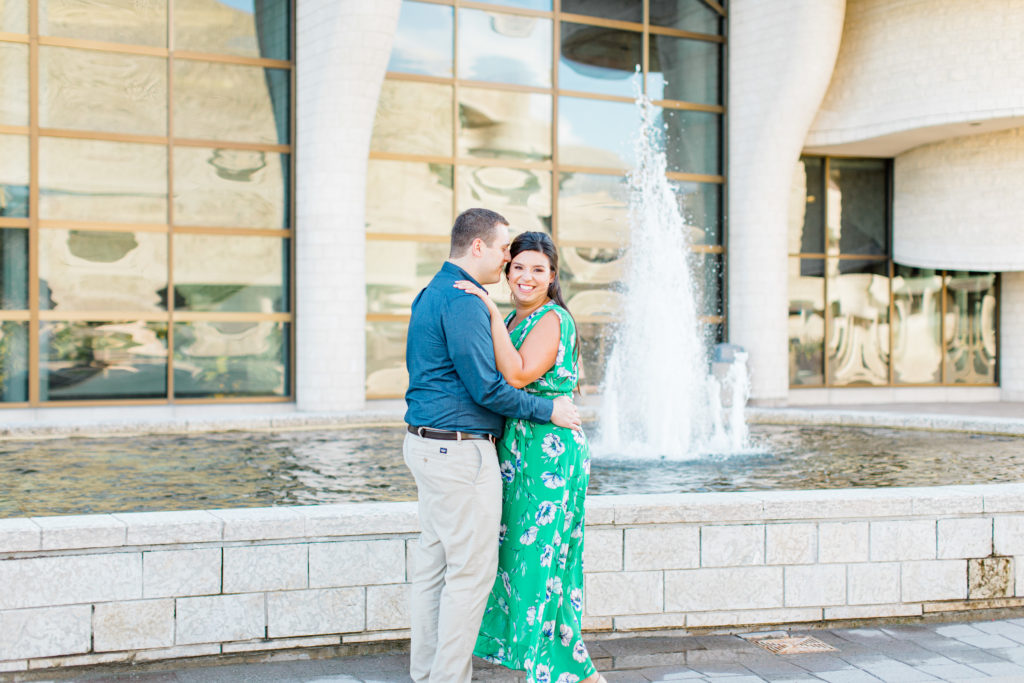 Corinne Barrette Engagement Session Grey Loft Studio