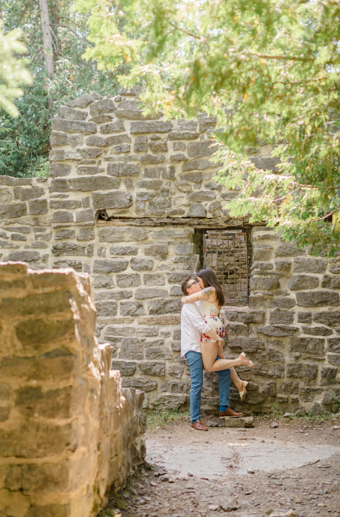 Kim Scanlon Engagement Lime Kiln Trail Grey Loft Studio