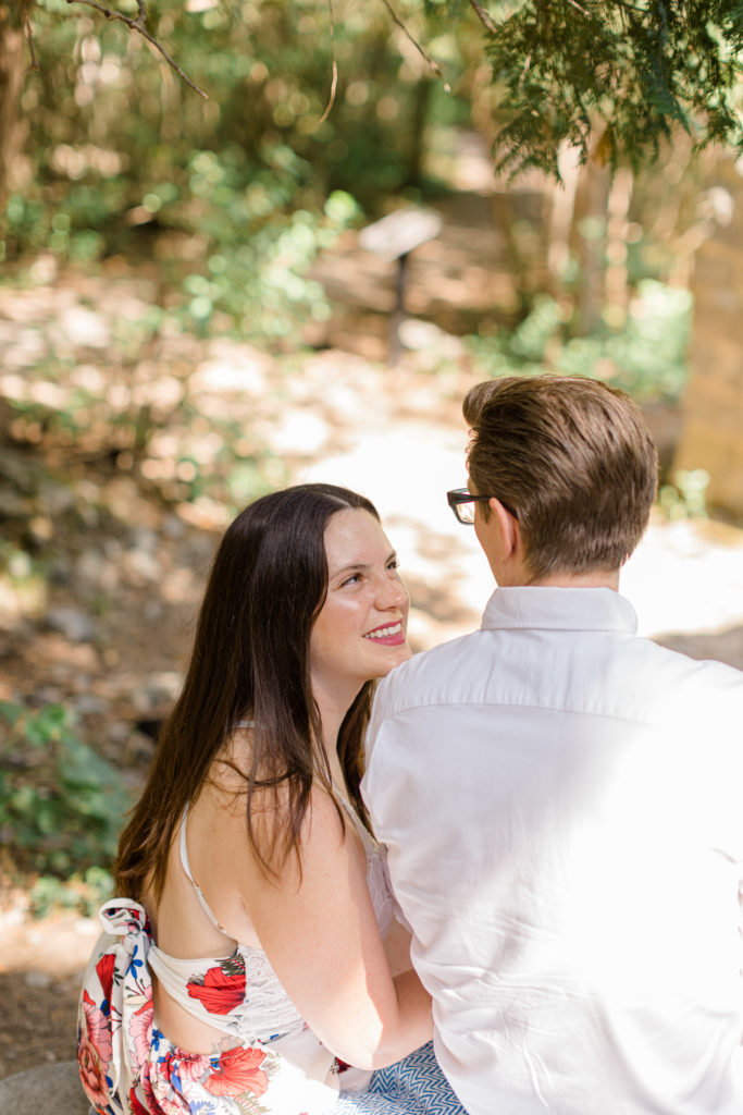 Kim Scanlon Engagement Lime Kiln Trail Grey Loft Studio