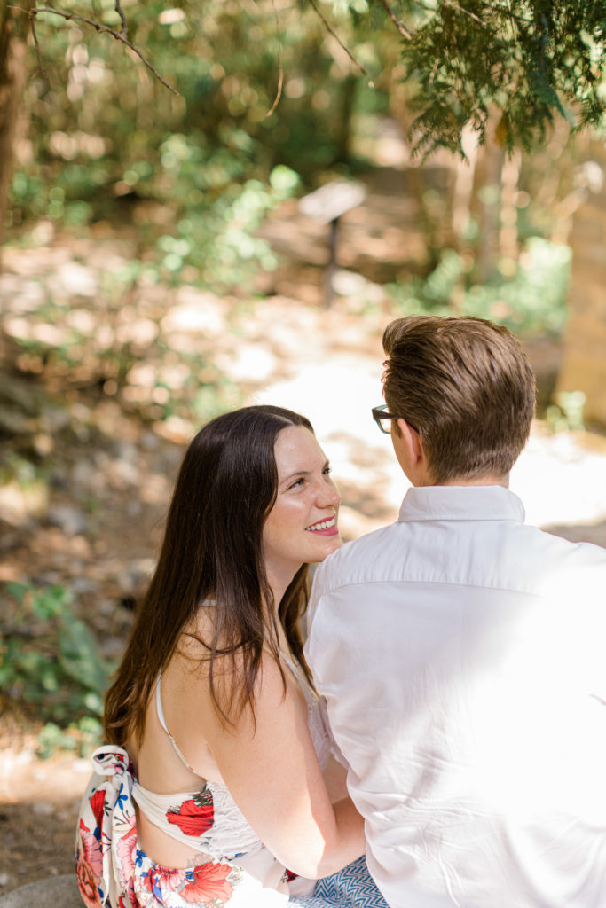 Kim Scanlon Engagement Lime Kiln Trail Grey Loft Studio