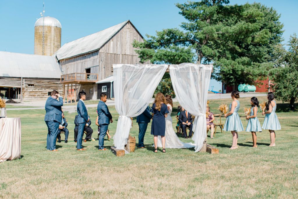Laura Ben Campbell Farm White Lake Wedding Grey Loft Studio 2020