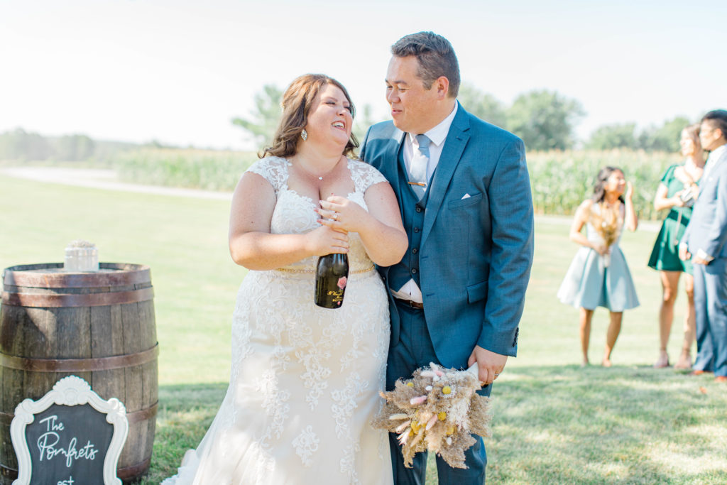 Laura Ben Campbell Farm White Lake Wedding Grey Loft Studio 2020