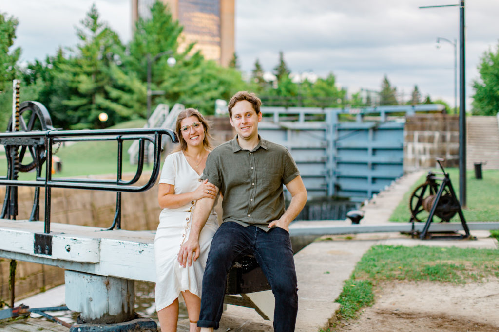 Nicole D Engagement Session Grey Loft Studio 2020
