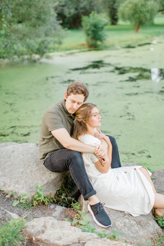 Nicole D Engagement Session Grey Loft Studio 2020