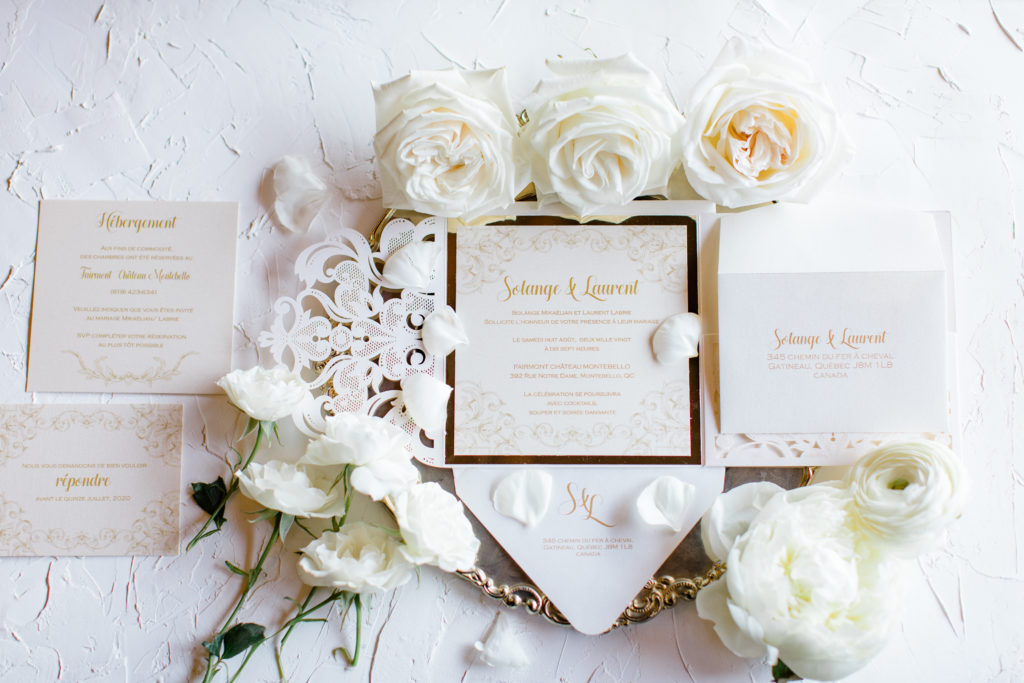 Solange Laurent Wedding Fairmont Montebello Grey Loft Studio 2020
