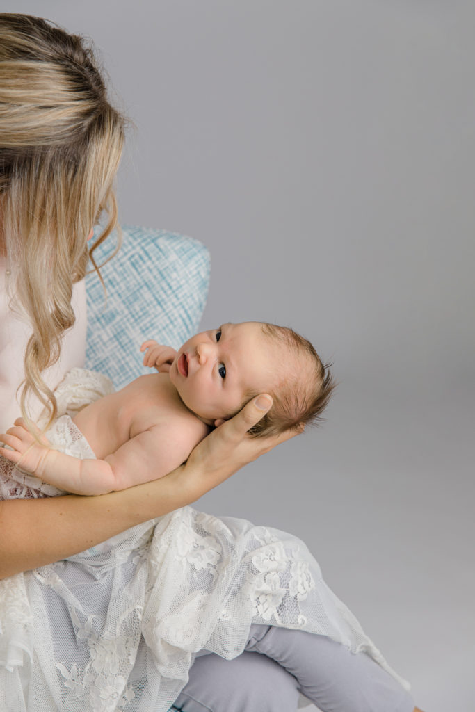 Alison Ackroyd Newborn Session Grey Loft Studio 2020