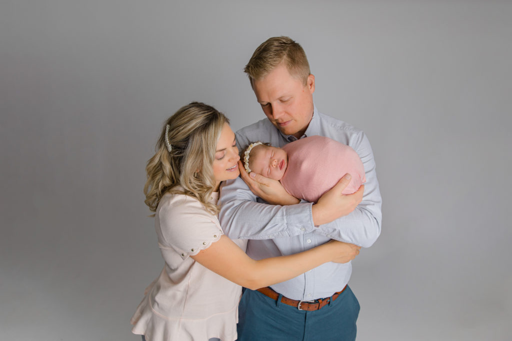 Alison Ackroyd Newborn Session Grey Loft Studio 2020