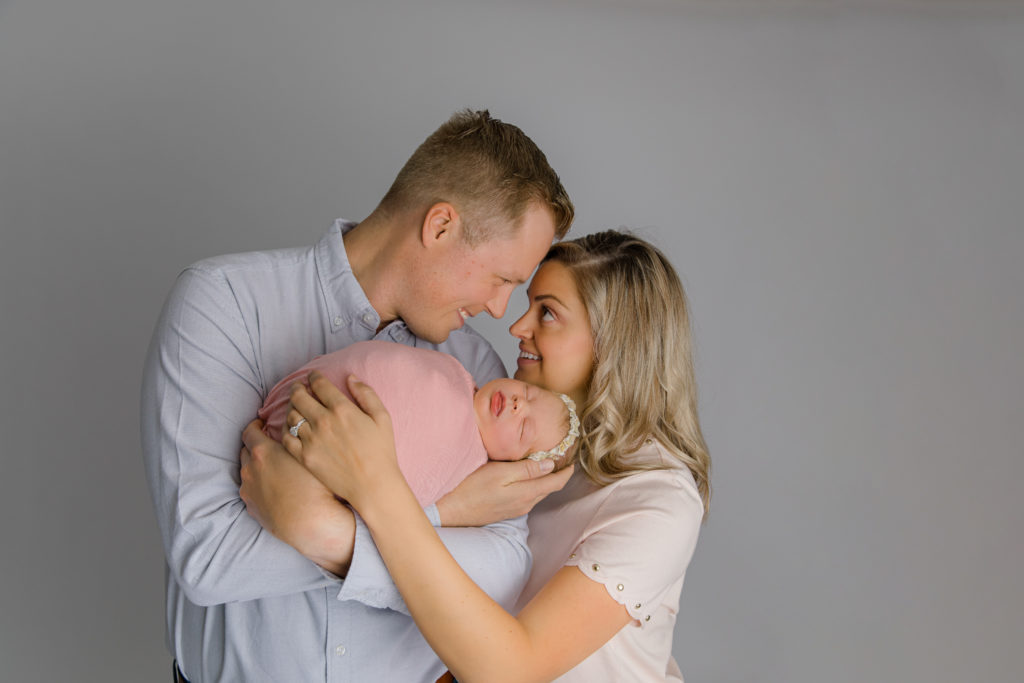 Alison Ackroyd Newborn Session Grey Loft Studio 2020
