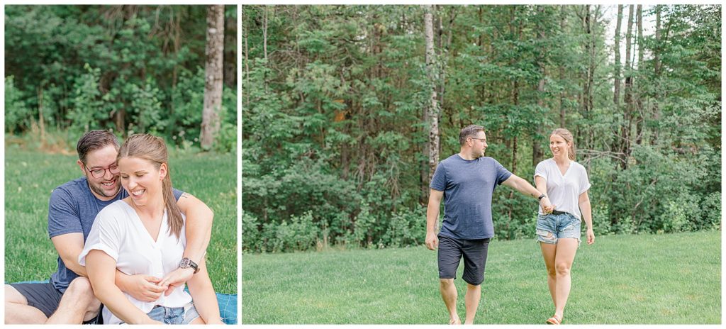 Backyard in Carp – Engagement Session