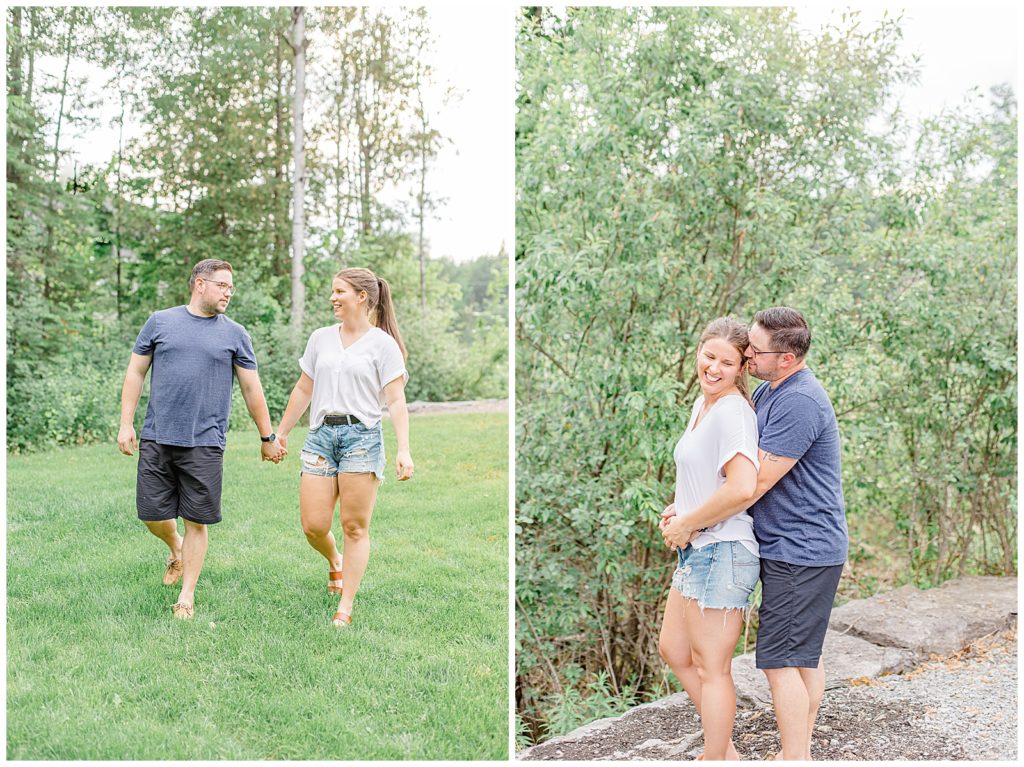 Backyard in Carp – Engagement Session