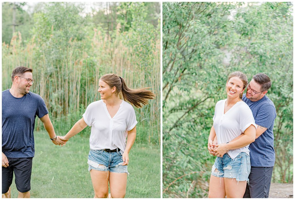 Backyard in Carp – Engagement Session