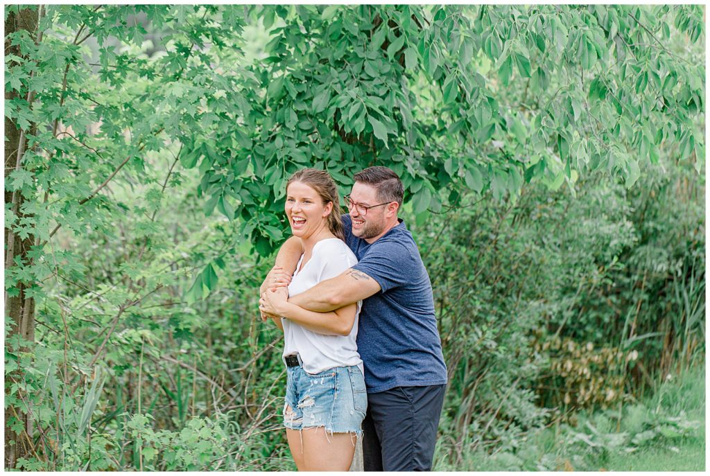 Backyard in Carp – Engagement Session