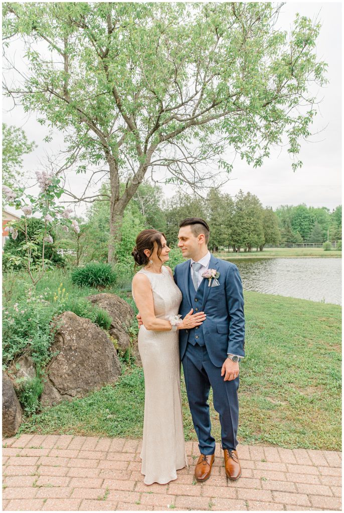 Mom & Son - Italian & Chinese Family - Wedding - Lisa & Pat - Grey Loft Studio - Wedding Photo & Video Team - Light and Airy - Ottawa Wedding Photographer & Videographer Orchard View Weddings 