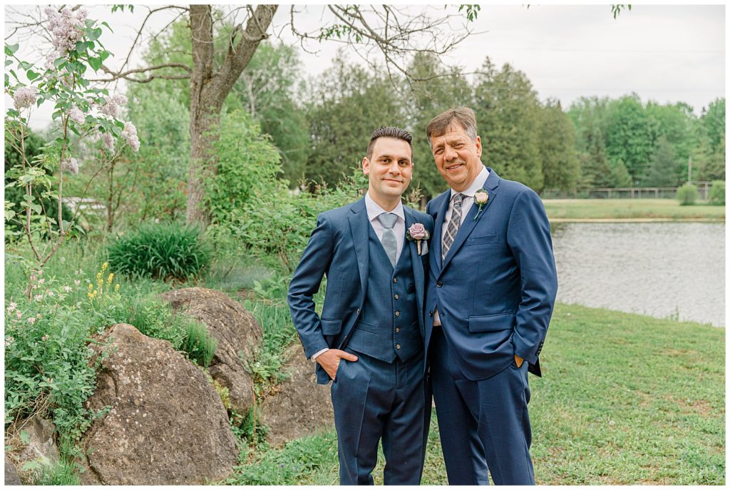Dad & Son - Italian & Chinese Family - Wedding - Lisa & Pat - Grey Loft Studio - Wedding Photo & Video Team - Light and Airy - Ottawa Wedding Photographer & Videographer Orchard View Weddings 