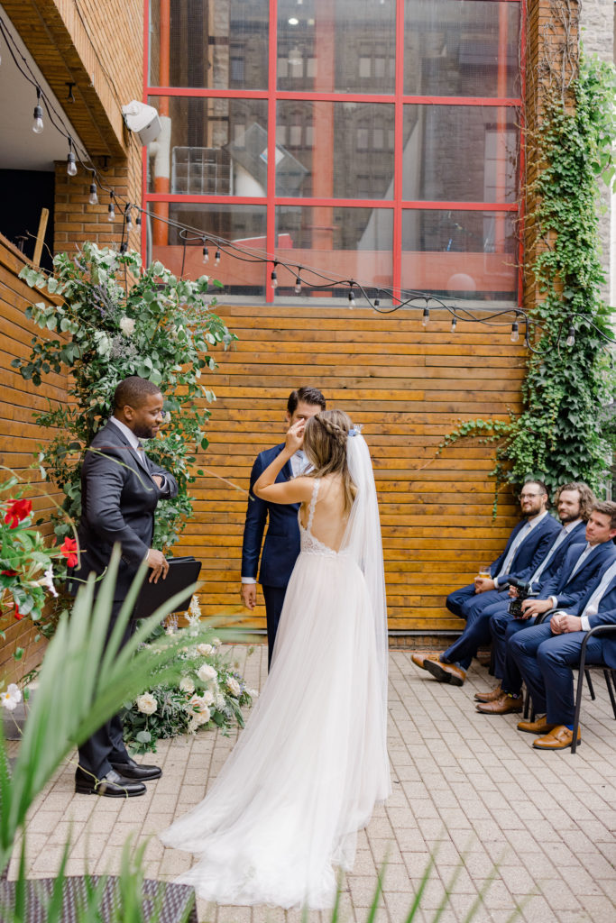 Ashley Graeme Side Door Wedding Grey Loft Studio 2021