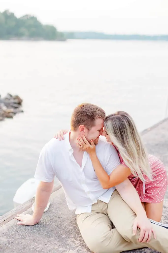Stephanie Alan Gananoque Engagement Boat Photos Grey Loft Studio 2021